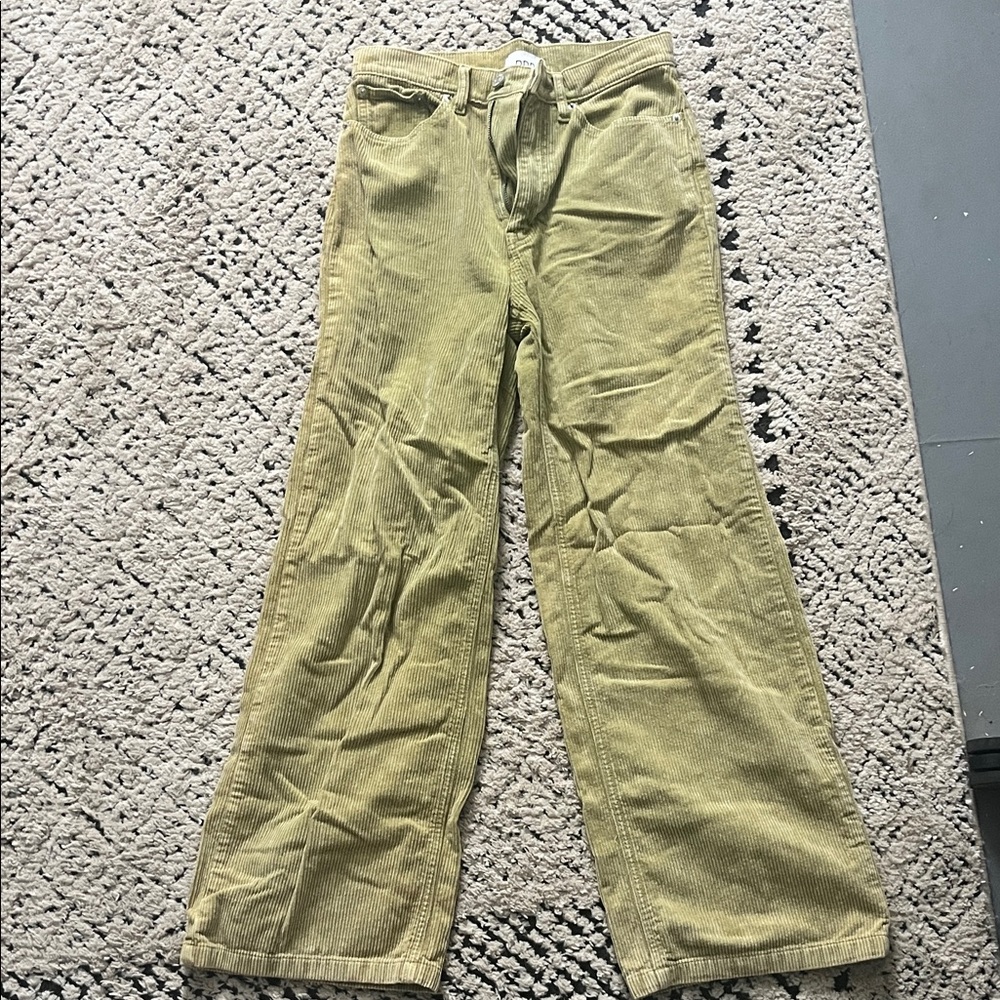 Green BDG Corduroy Pants